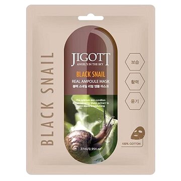 

JIGOTT Black Snail Real Ampoule Mask