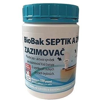 

BioBak Bakterie do žump a septiků zazimovač 0,5 kg