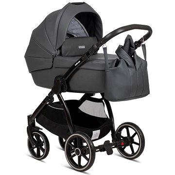 

Bo Jungle Kombinovaný kočárek B-SUVVY Shadow Grey Eco Leather