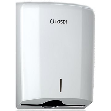 

LOSDI Zásobník na papírové ručníky ZZ, bílý, ABS plast