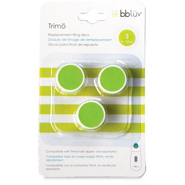 

BBLÜV Náhradní nástavce pro pilník na nehty Trimö 3 ks 6-12 m