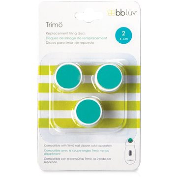 

BBLÜV Náhradní nástavce pro pilník na nehty Trimö 3 ks 3-6 m