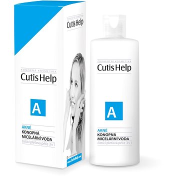 

CutisHelp Akné konopná micelární voda 200 ml