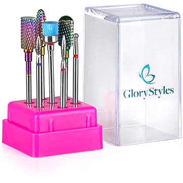 

GloryStyles Sada frézek na nehty – diamantové a karbidové 7 ks
