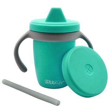 

BBLÜV Silikonový hrníček Sippy Küp Aqua
