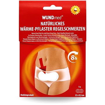 

WUNDmed Hřejivá náplast proti menstruačním bolestem 22 cm × 9,5 cm