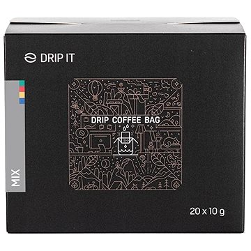 

Drip it Káva ve filtru Mix Brazil, Nicaragua, Colombia, Honduras 20 × 10 g