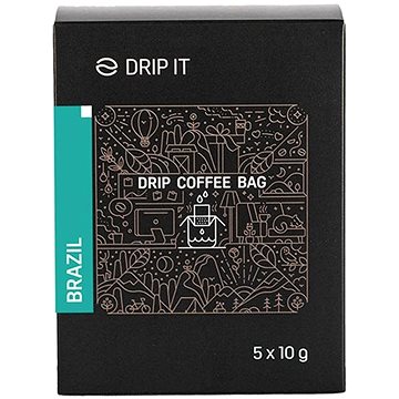 

Drip it Káva ve filtru Brazil Minas Gerais 5 × 10 g