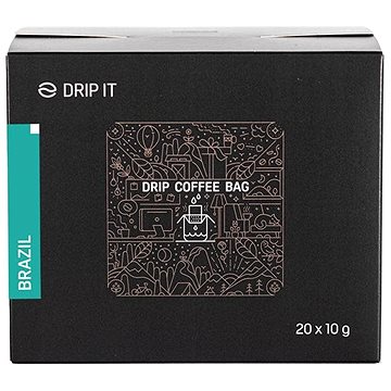 

Drip it Káva ve filtru Brazil Minas Gerais 20 × 10 g