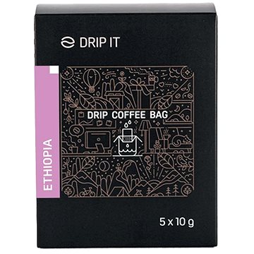 

Drip it Káva ve filtru Ethiopia Yirgacheffe 5 × 10 g