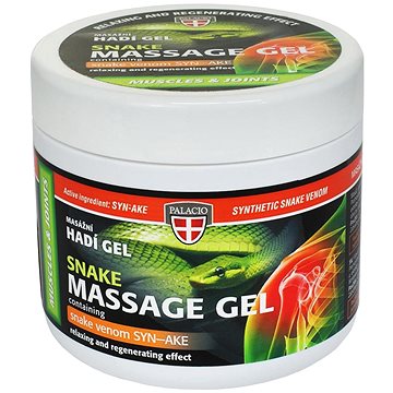 

Palacio Masážní gel s hadím jedem na uvolnění a regeneraci, 600 ml