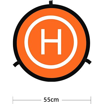 

Sunny 55 cm přistávací podložka pro drony DJI Mavic Air 2S/Mini 2/Pro/Phantom 4/3 oranžová