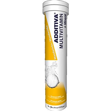 

Additiva Multivitamin+Mineral MANDARINKA 20 šum.tabl.