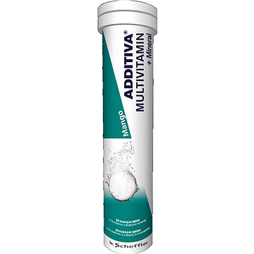 

Additiva Multivitamin+Mineral MANGO šum. tablety 20 tbl.