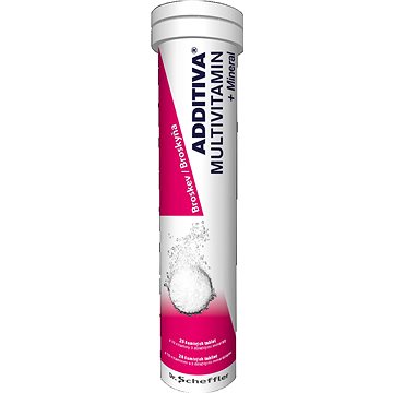 

Additiva Multivitamin+Mineral BROSKEV šum. tablety 20 tbl.