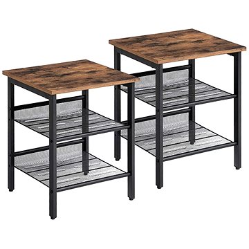 

Odkládací stolek Ales (SET 2 ks), 50 cm, hnědá