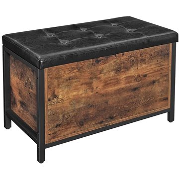 

Lavice Stella, 80 cm, hnědá / černá