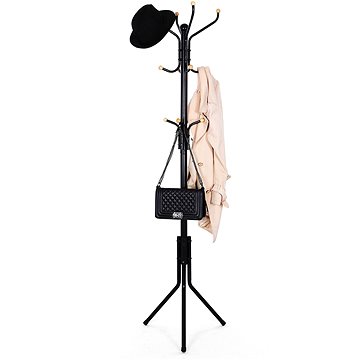 

SONGMICS Věšák stojanový, výška 182 cm, černý