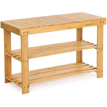 

Regál na boty Barsel, 70 cm, bambus