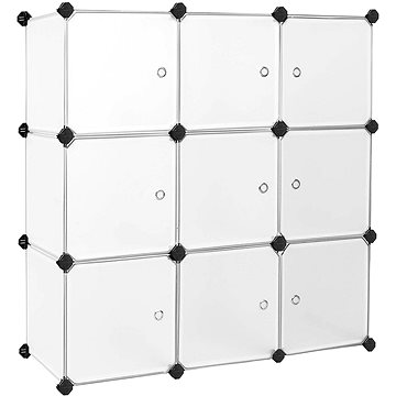 

Artenat Regál Lamack II., 123 cm, bílá