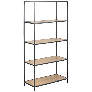 

Regál s 5 policemi Seaford, dekor dub 150 x 77 x 35 cm