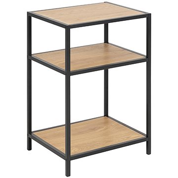 

Noční / odkládací stolek Seaford, 63 cm, dekor dub