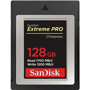 

Sandisk Compact Flash Extreme PRO CF expres 128GB, Type B
