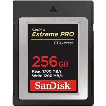 

Sandisk Compact Flash Extreme PRO CF expres 256GB, Type B