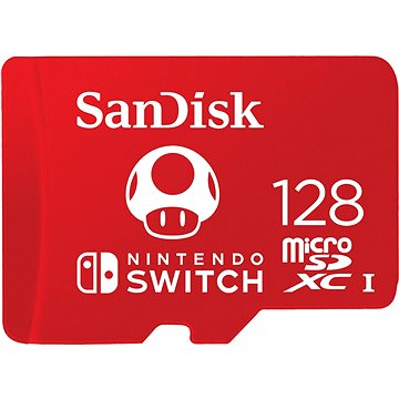 SanDisk MicroSDXC 128GB Nintendo Switch - Paměťová karta