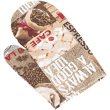 

Bellatex Chňapka Ema 28 × 18 cm 66/560, zrnková káva