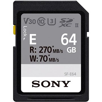 Sony SDXC 64GB Entry series - Paměťová karta