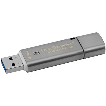 Kingston DataTraveler Locker+ G3 64GB - Flash disk