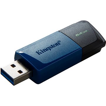 

Kingston DataTraveler Exodia M 64GB, černo-modrá
