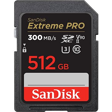 

SanDisk SDXC 512GB Extreme PRO V90
