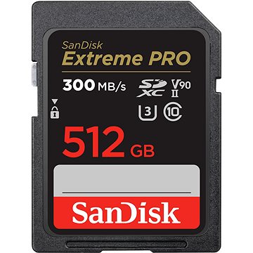

SanDisk SDXC 512GB Extreme PRO UHS-II