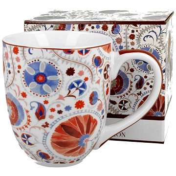 

Duo Hrnek XXL Červený ornament 1000 ml