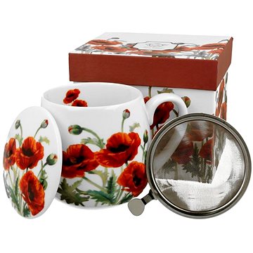 

Duo Hrnek na bylinky Vlčí máky 400 ml