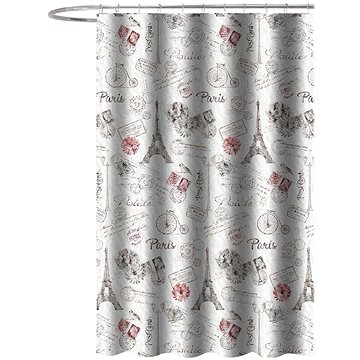 

DuraHome Závěs koupelnový 180 × 200 cm PES, vzorovaný_213786