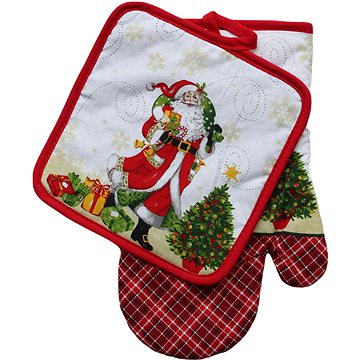 

DuraHome Rukavice & chňapka, Santa