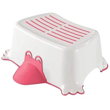 

DuraHome Stupínek k wc / umyvadlu duck, růžový