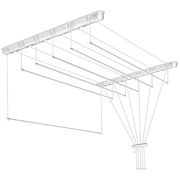 

DuraHome stropní sušák bílý 6 × 90 cm
