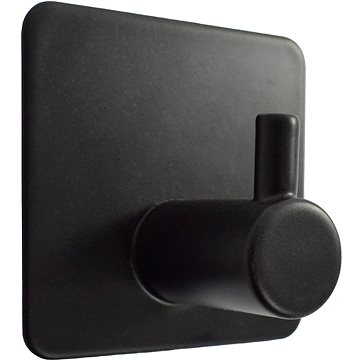 

DuraHome Koupelnový háček samolepicí, černý