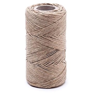 

DuraHome Motouz lněný - šedý, lesklý 100 g / 120 m