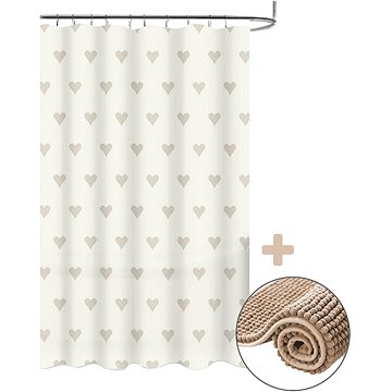 

DuraHome PEVA 180 × 200 cm + předložka CHENILL 40 × 60 cm
