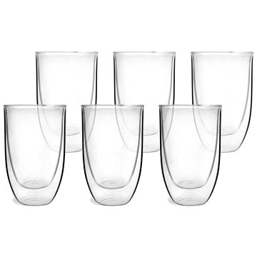 

Vialli Design Sklenice, dvoustěnná, 350 ml, 6 ks_AMO 5455