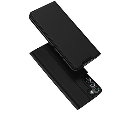 

Skin Pro knížkové kožené pouzdro na Samsung Galaxy S22 Plus, černé