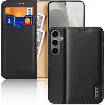 

Dux Ducis Hivo flipové kožené pouzdro pro Samsung Galaxy S24 černé
