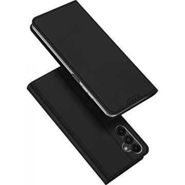 

Dux Ducis Skin Pro flipové kožené pouzdro pro Samsung Galaxy A15 5G/A15 Black