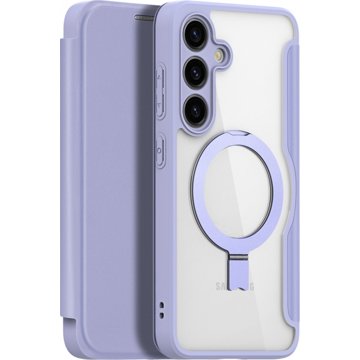 

Dux Ducis Skin X Pro flipové kožené pouzdro pro Samsung Galaxy S24+ fialové