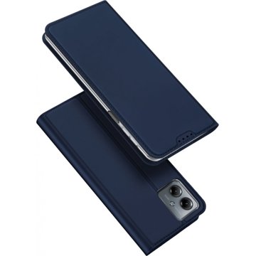 

Dux Ducis Skin Pro flipové kožené pouzdro pro Motorola Moto G14 Blue